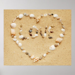 Poster Seashell Love