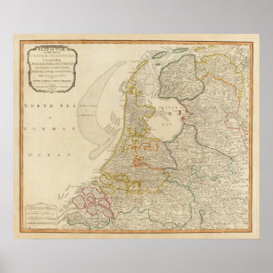 Poster Seat des provinces unies par guerre