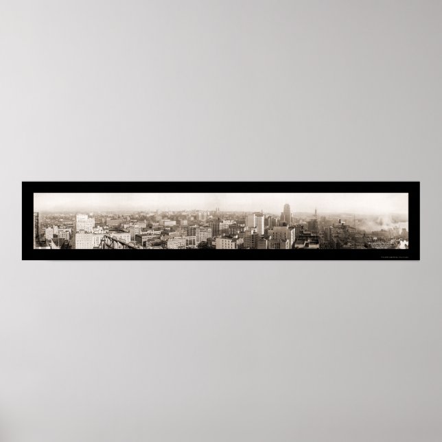 Poster Seattle WA de Hotel Photo 1929 (Devant)