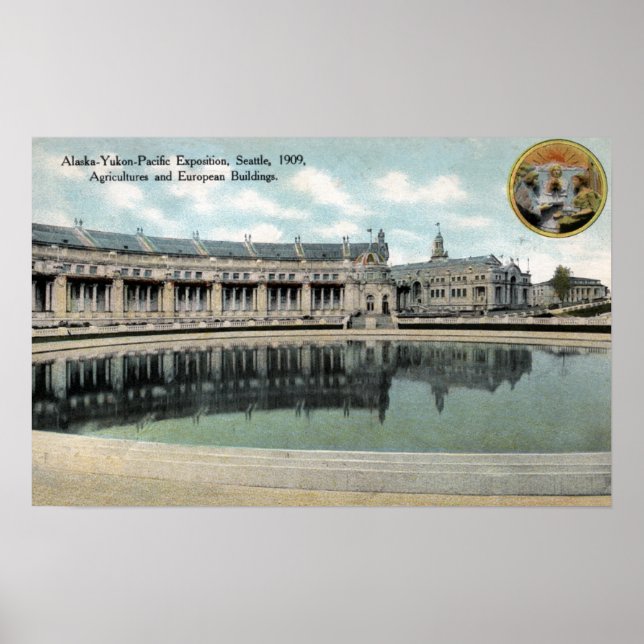 Poster Seattle, Washington (Devant)