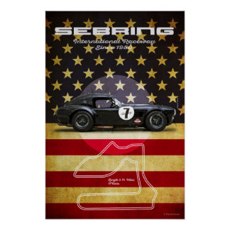 Poster Sebring Black Cobra