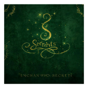 Poster Secrets Enchantés – Sigil Doré