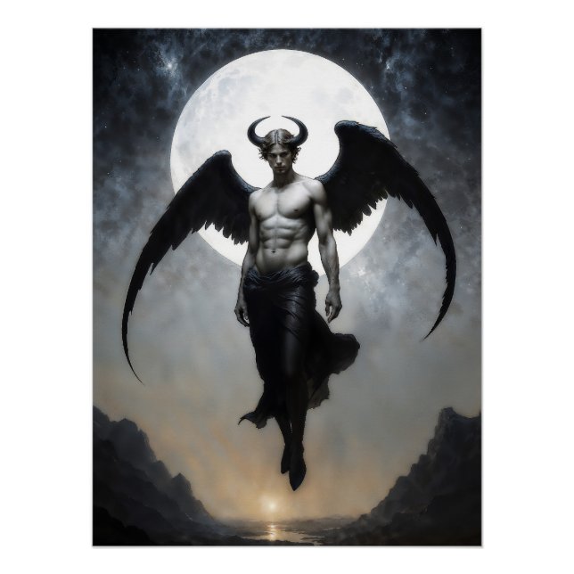 Poster Seigneur Lucifer (Devant)