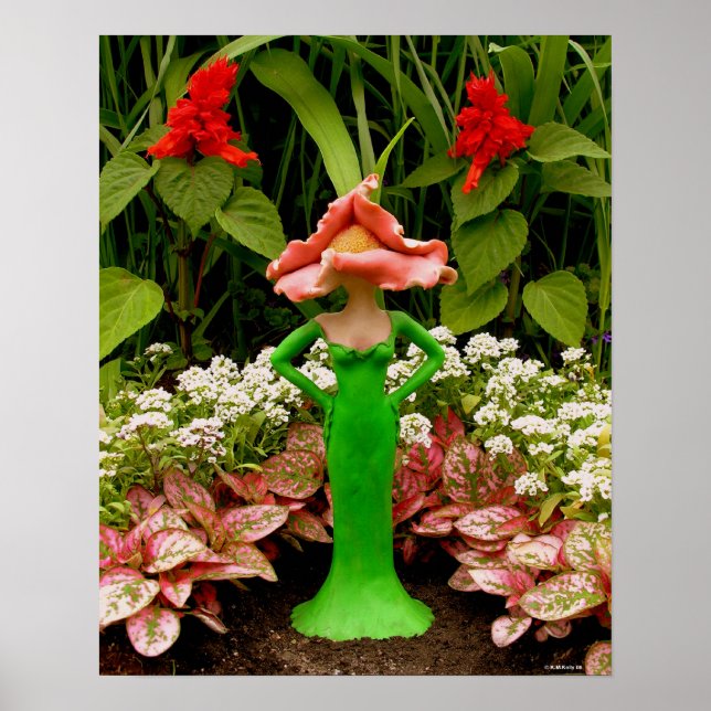 Poster Self-sufficient garden (Devant)