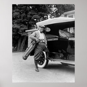 Poster Sénateur de golf, années 1920