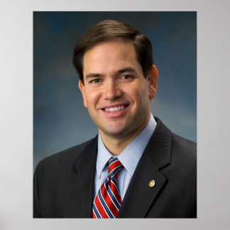 Poster Sénateur Marco Rubio