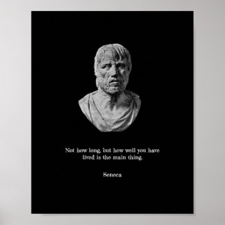 Poster Seneca - Philosophie stoïque