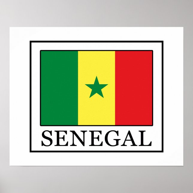 Poster Senegal (Devant)