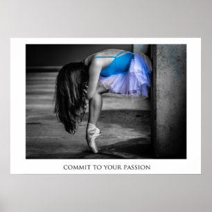Poster S'engager à votre passion