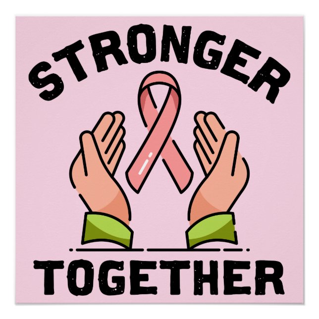 Poster Sensibilisation au cancer du sein (Devant)