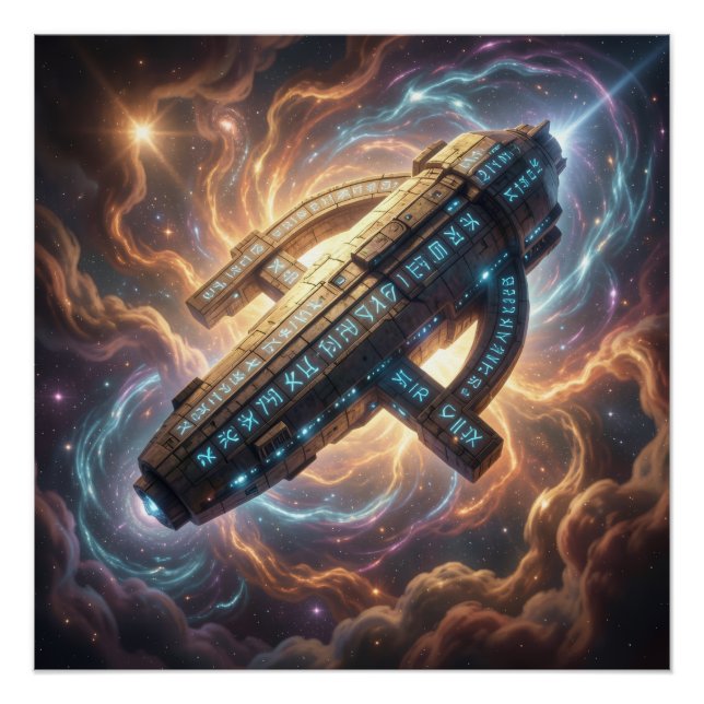 Poster Sentier Stellaire – Voyage à travers l'univers´5 (Devant)