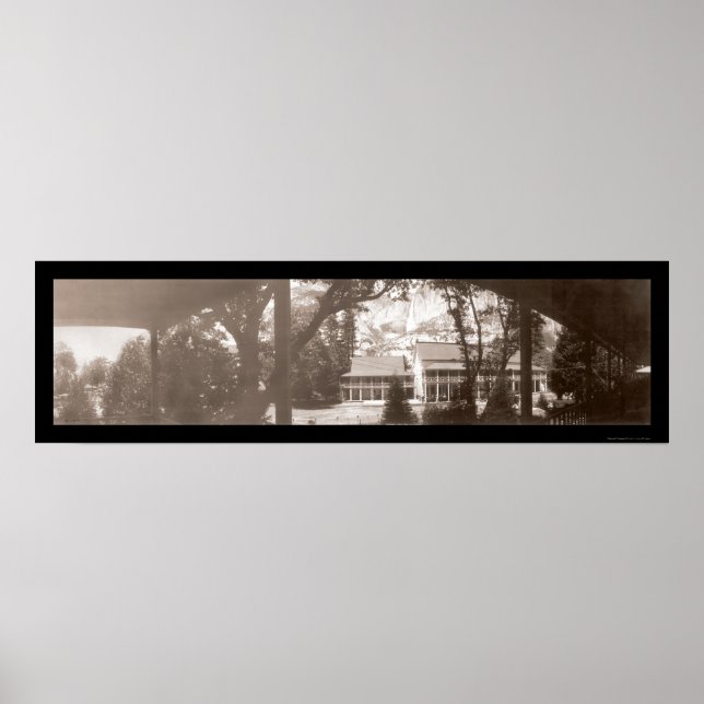 Poster Sentinal Hotel Yosemite Photo 1906 (Devant)