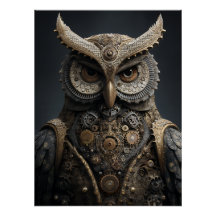 Sentinelle de laiton steampunk