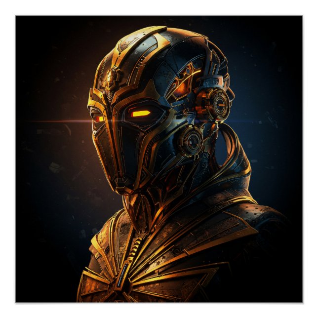 Poster Sentinelle Dorée : L'Éveil du Futur (Devant)