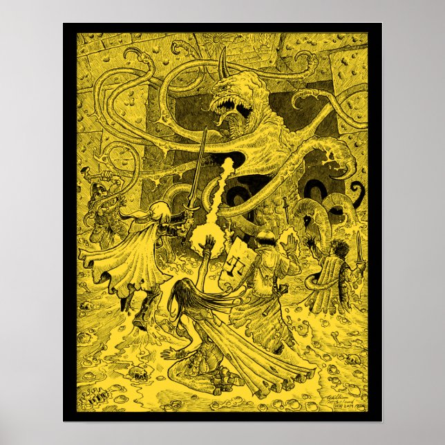 Poster sépia Zargon 16 x 20" (Devant)