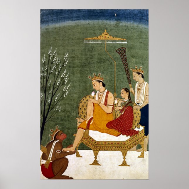 Poster Septième Incarnation de Vishnu en Rama-Chandra (Devant)