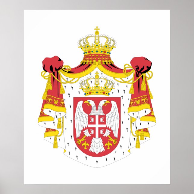 Poster Serbia COA (Devant)