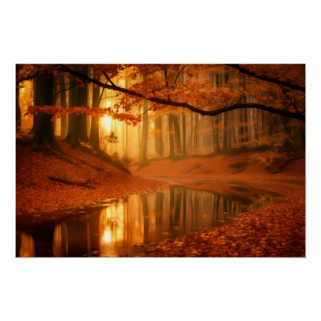 Poster Sérénité d'or (Devant)