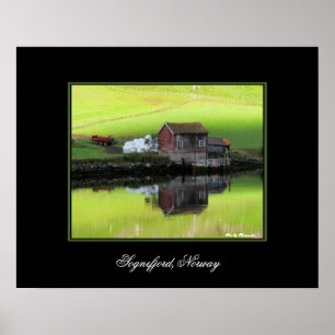 Poster Sérénité en Norvège