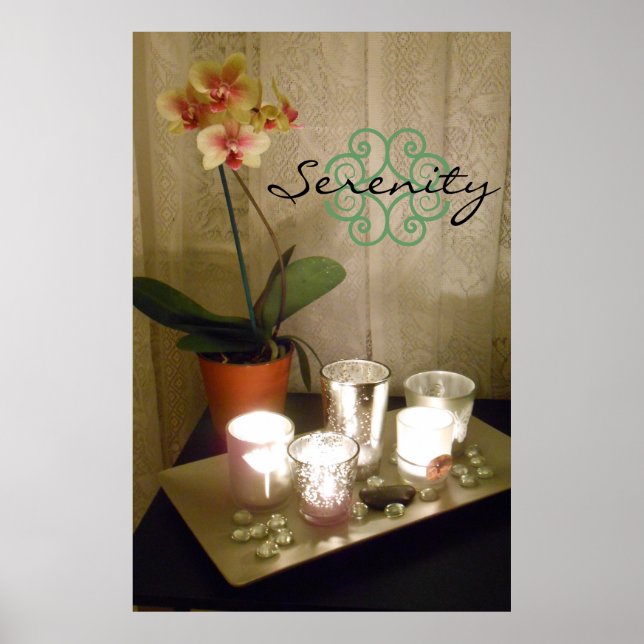 Poster Serenity Orchid (Devant)