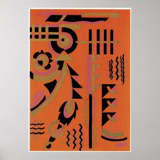 Poster Serge Gladky Jazz Art
