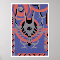 Poster Serge Gladky Jazz Art