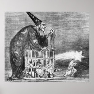 Poster Série 'de La Comete De 1857 '