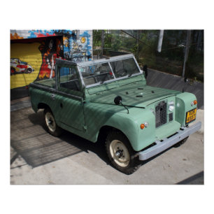 Poster Série II SWB de Land Rover