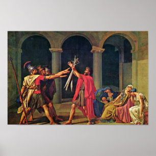 Poster Serment Du Horatii De David Jacques-Louis (Meilleu