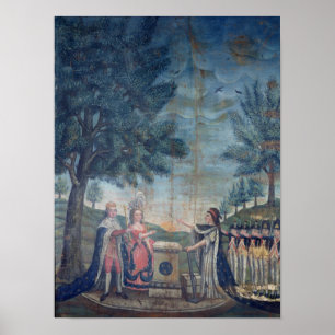 Poster Serment du roi, la reine