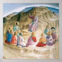 Sermon Sur Le Mont Vintage Religieux