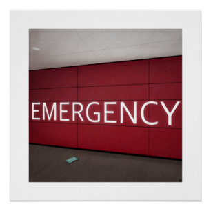 Poster Service des urgences