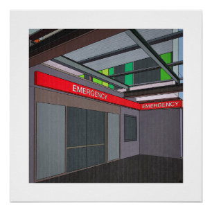 Poster Service des urgences
