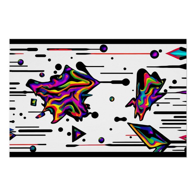 Poster Service en vol - Ken Gage Art (Devant)