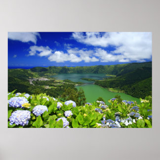 Poster Sete Cidades, Açores