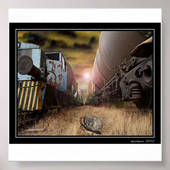 Poster seule au monde 7 (Devant)