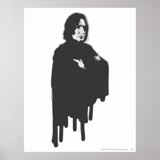 Poster Severus Snape Arms Crossed B-W
