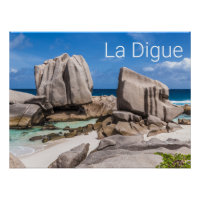 Seychelles La Digue Anse Marron Beach Vintage