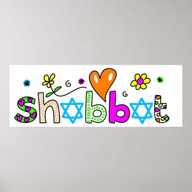 Poster Shabbat (Devant)