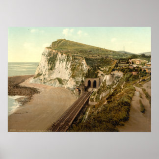 Poster Shakespeare's Cliff, Dover, Kent, Angleterre