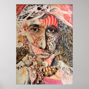 Poster Shaman Portrait