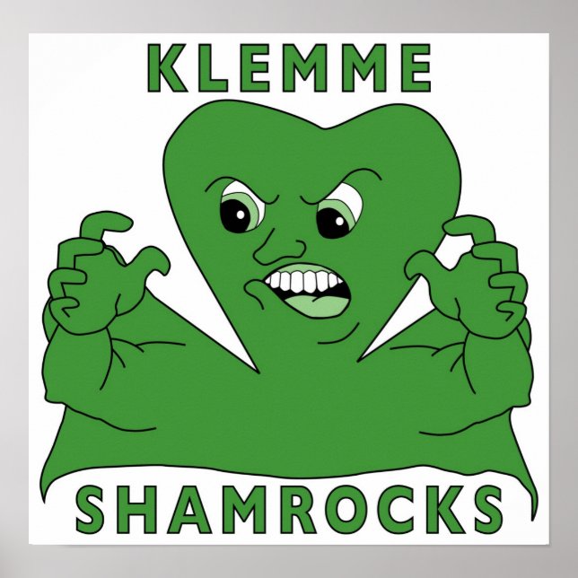 Poster Shamrock de Klemme (Devant)