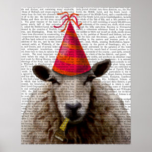 Poster Sheep de la fête