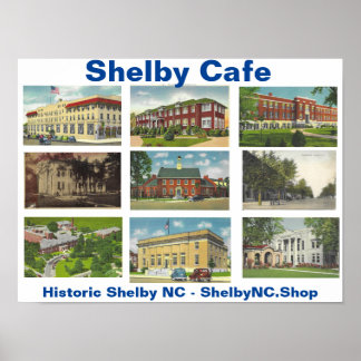 Poster Shelby Cafe