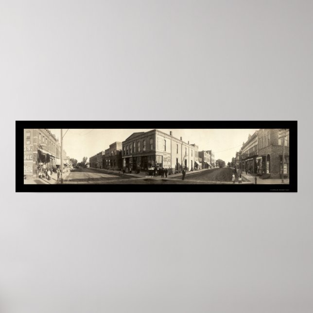 Poster Sheldon, IA Photo 1907 (Devant)