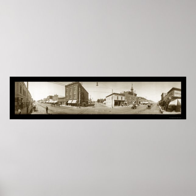 Poster Sheridan Wyoming Photo 1909 (Devant)