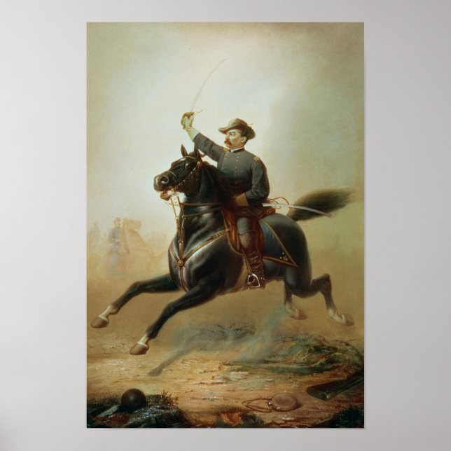 Poster Sheridan's Ride, 1871 (Devant)
