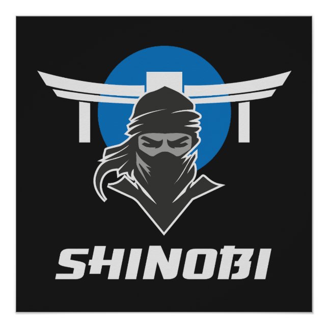 Poster Shinobi Ninja Martial Arts (Devant)