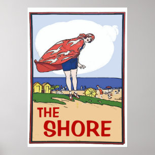 Poster Shore Vintage