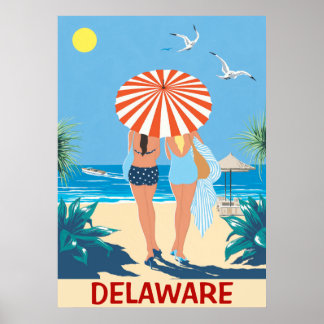Poster Shore Vintage
